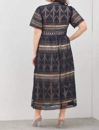 Polagram - Worth Your While Lace Dress