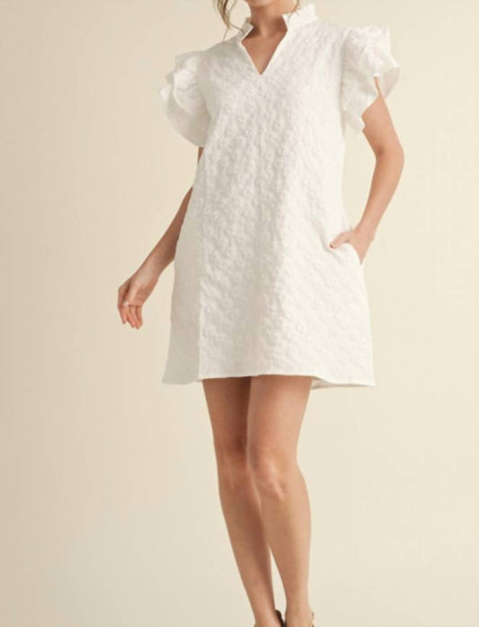 Jodifl - Floral Detail Mini Dress