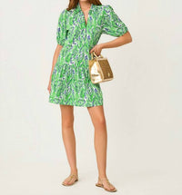 Lilly Pulitzer Bingley Mini Dress in putting green lilly of the valley - women's dress - view 6
