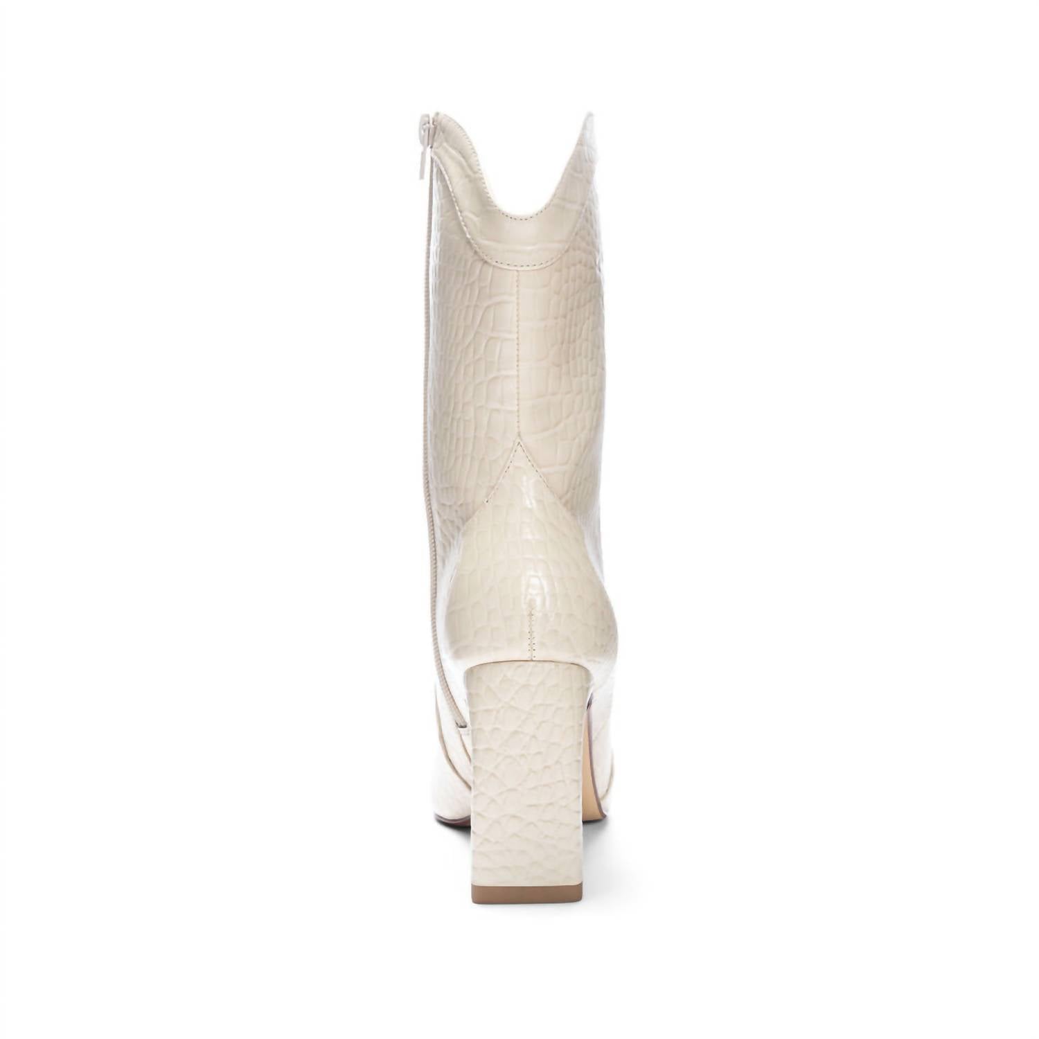 Chinese Laundry - Women's Forester Western Croc Cowgirl Boots