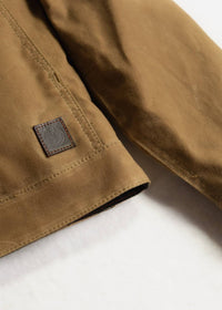 Iron & Resin Men's Waxed Canvas Mechanic Jacket in tan - men's jacket - view 5