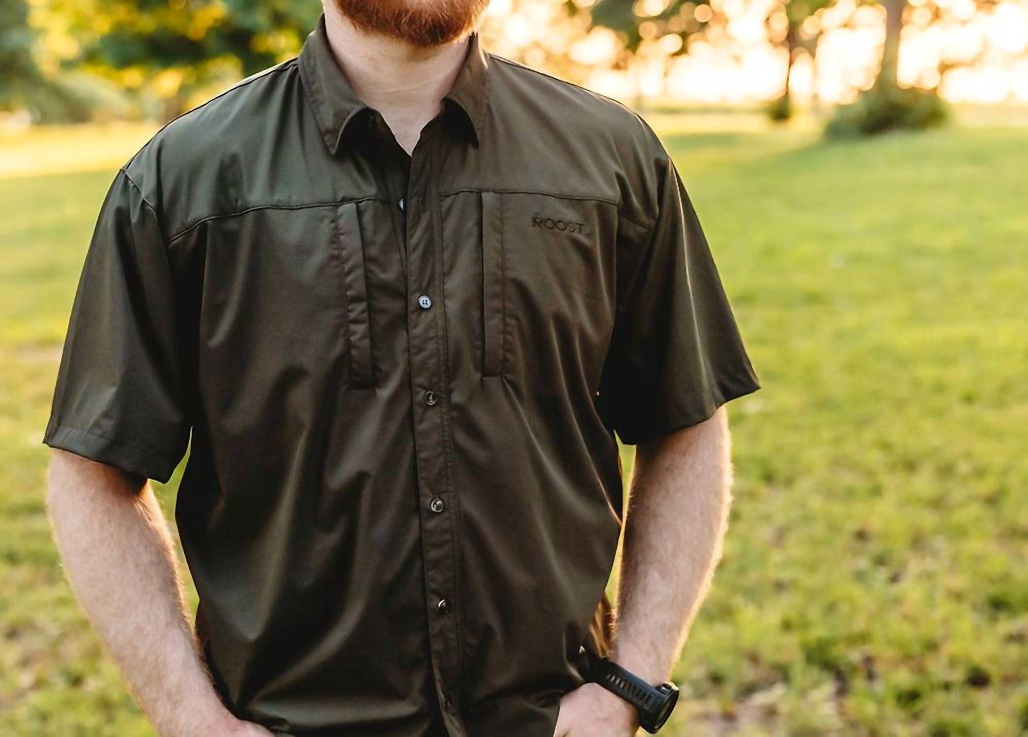 Fieldstone - Men's Roost Classic Short Sleeve Button Down Shirt