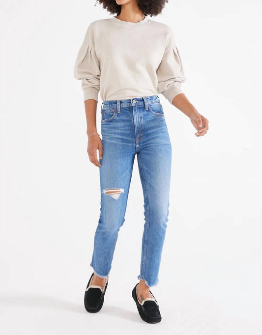 Etica - Scarlet Mid Rise Slim Midnight Frost Jeans