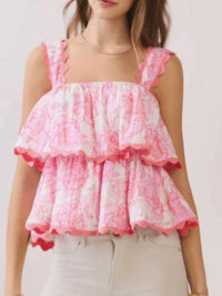 Tcec - Tiered Tank Top