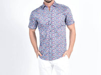 Eight X - Melody Floral Short Sleeve Shirt
