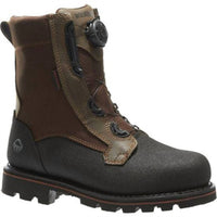 Wolverine Men's Drilbit Boa Steel Toe Boots in real brown - men's boots