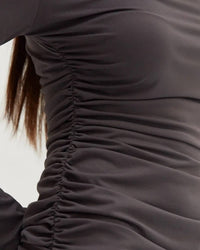 Crescent - Ciella Ruched Mini Dress