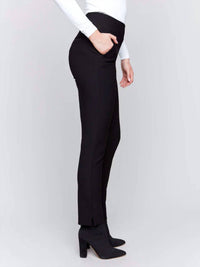 Charlie B - Gutsy Crepe Slim Dressy Pant