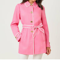 Lilly Pulitzer Dianne Long Sleeve Jacket in confetti pink - women's jacket