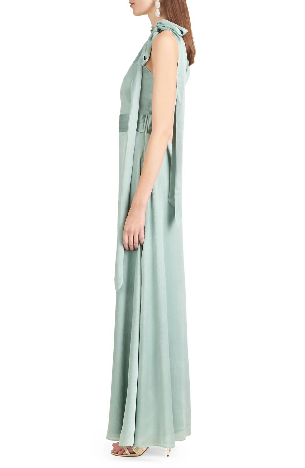 Sachin & Babi - Kayla Halter Prom Evening Gown
