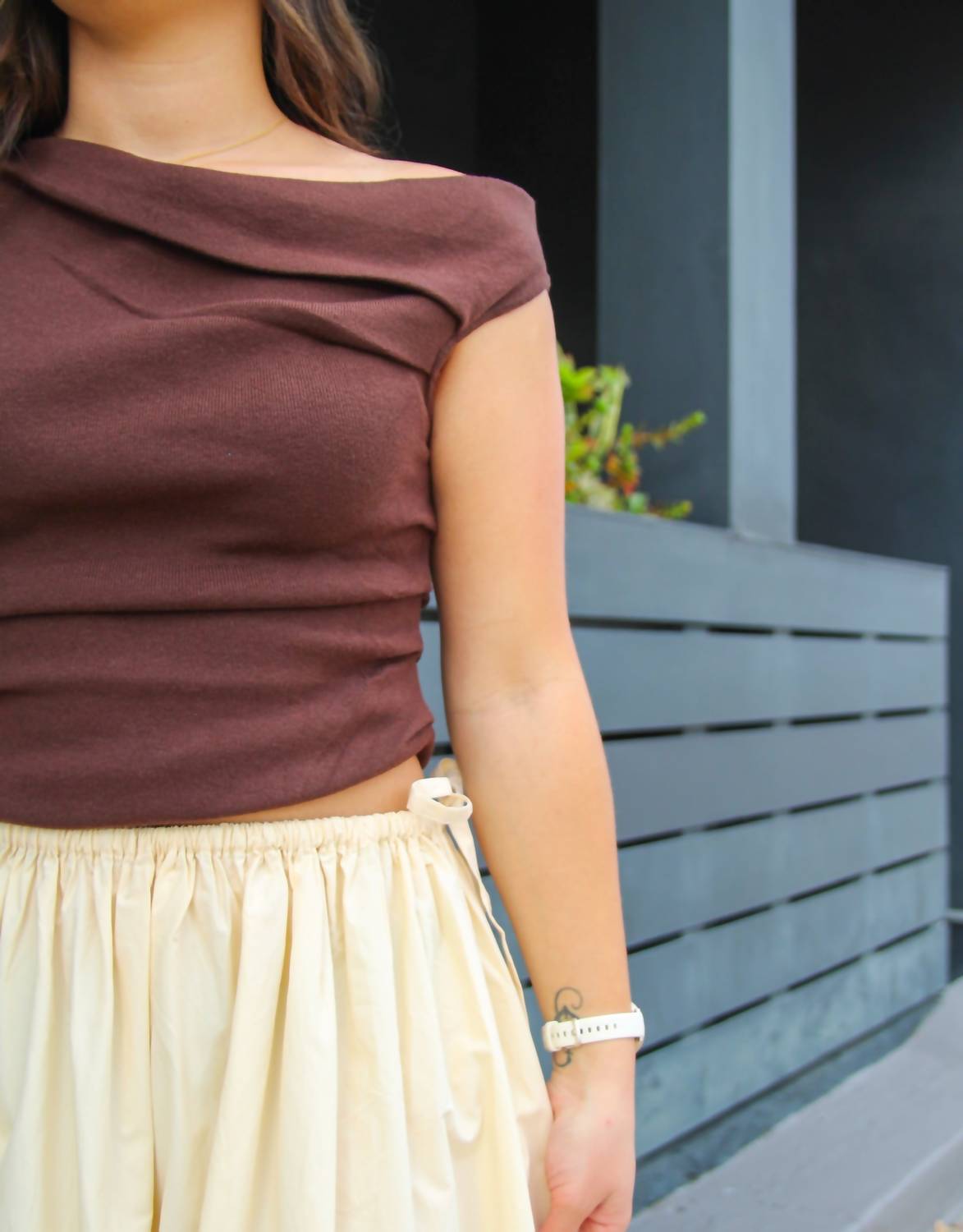 All : Row - Kiana Side Tie Skirt