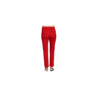 Apny - Women's Pull-on Ponte Pant With Split Hem
