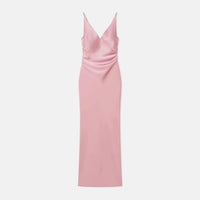 Nanushka - Coeus Satin Slip Maxi Dress