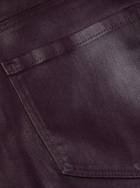 L'Agence - Scottie Coated Wide-leg Jean