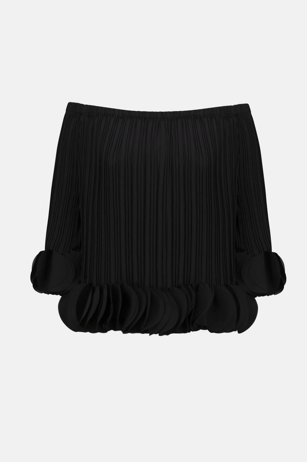 Joseph Ribkoff - Georgette Off Shoulder Pleated Top
