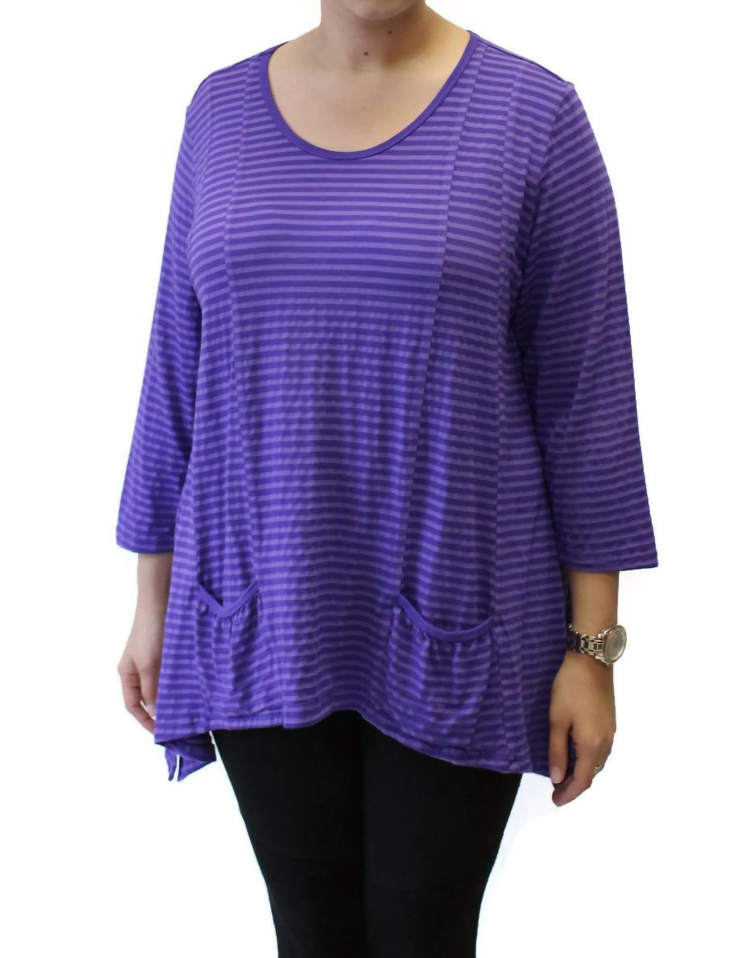 Kleen - Tonal Striped Pocket Tunic