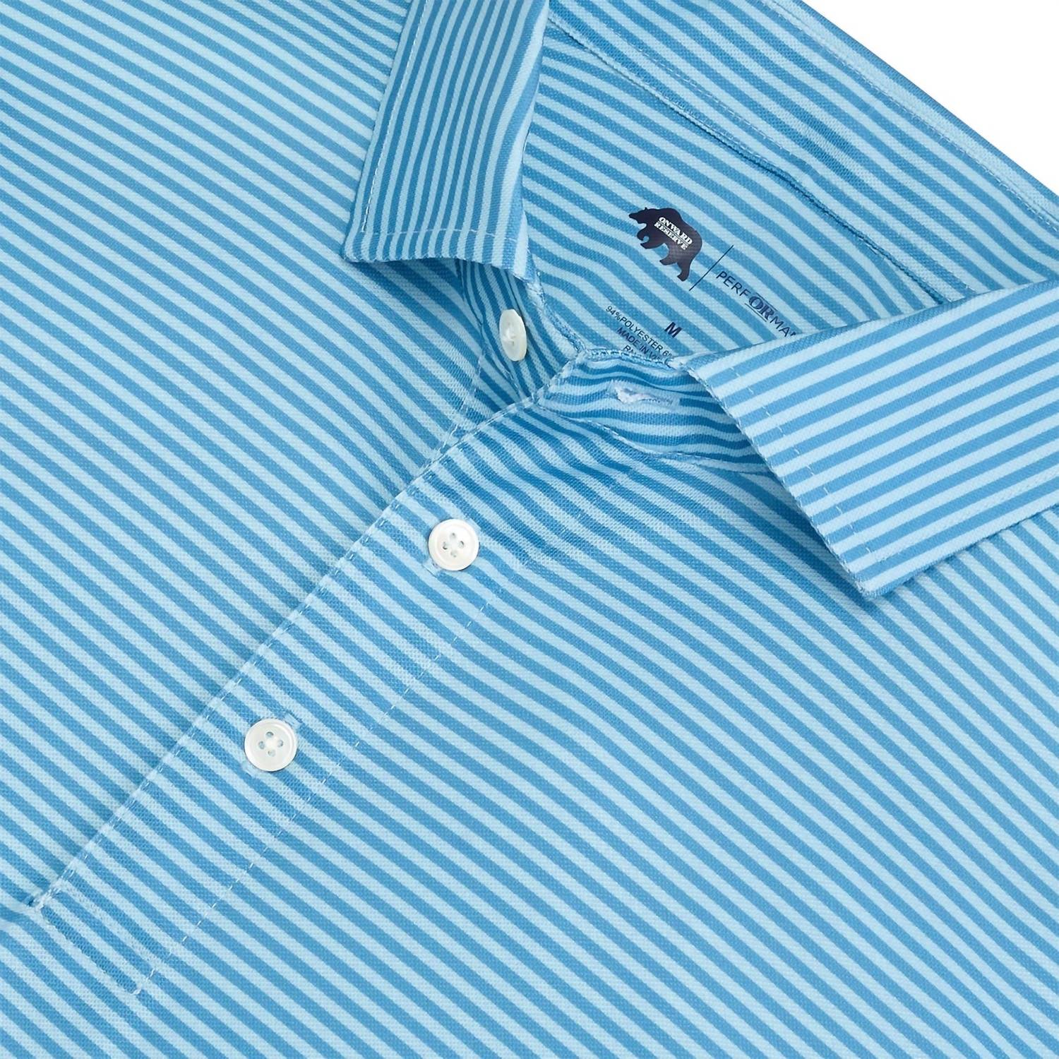 Onward Reserve - Men's Echo Stripe Performance Pique Polo