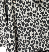 Michael Tyler Women's Animal Long Slevee Top in black - women's blouse - detail view