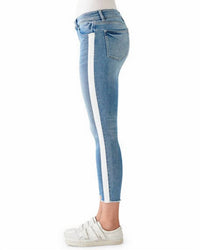 DL1961 - Women's Florence Cropped Jeans in sanders - women's jeans - detail view
