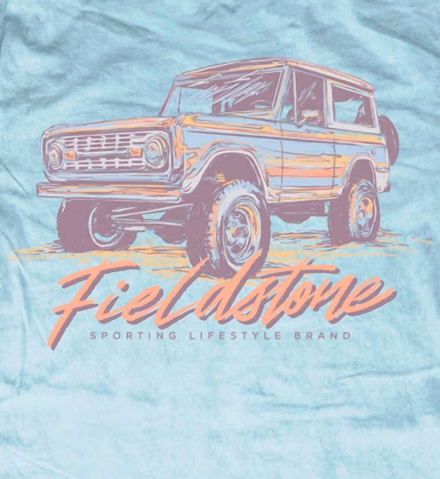Fieldstone - Men's Neon Bronco Tee