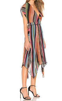 Lia Pleated Maxi Dress