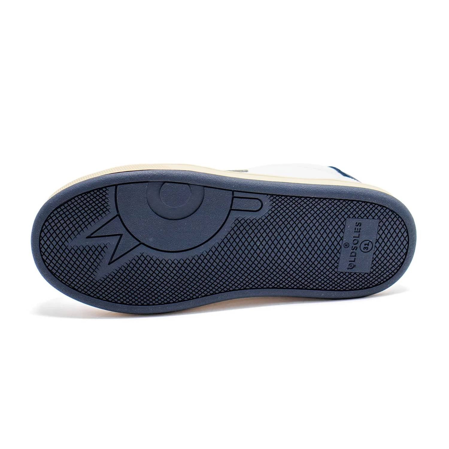 Oldsoles - Boy's Platinum Runner Low Top Sneaker