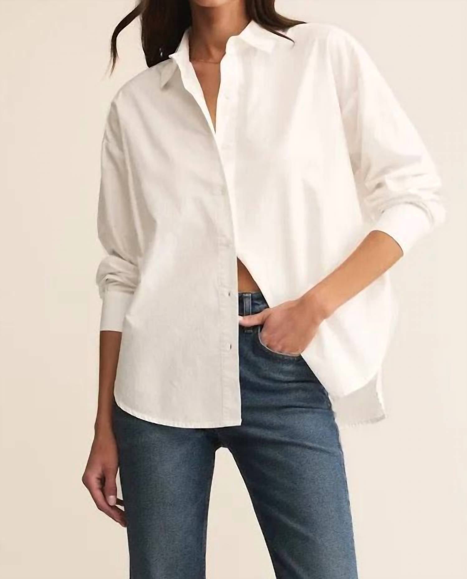 Z Supply - Elevated Poplin Button Up
