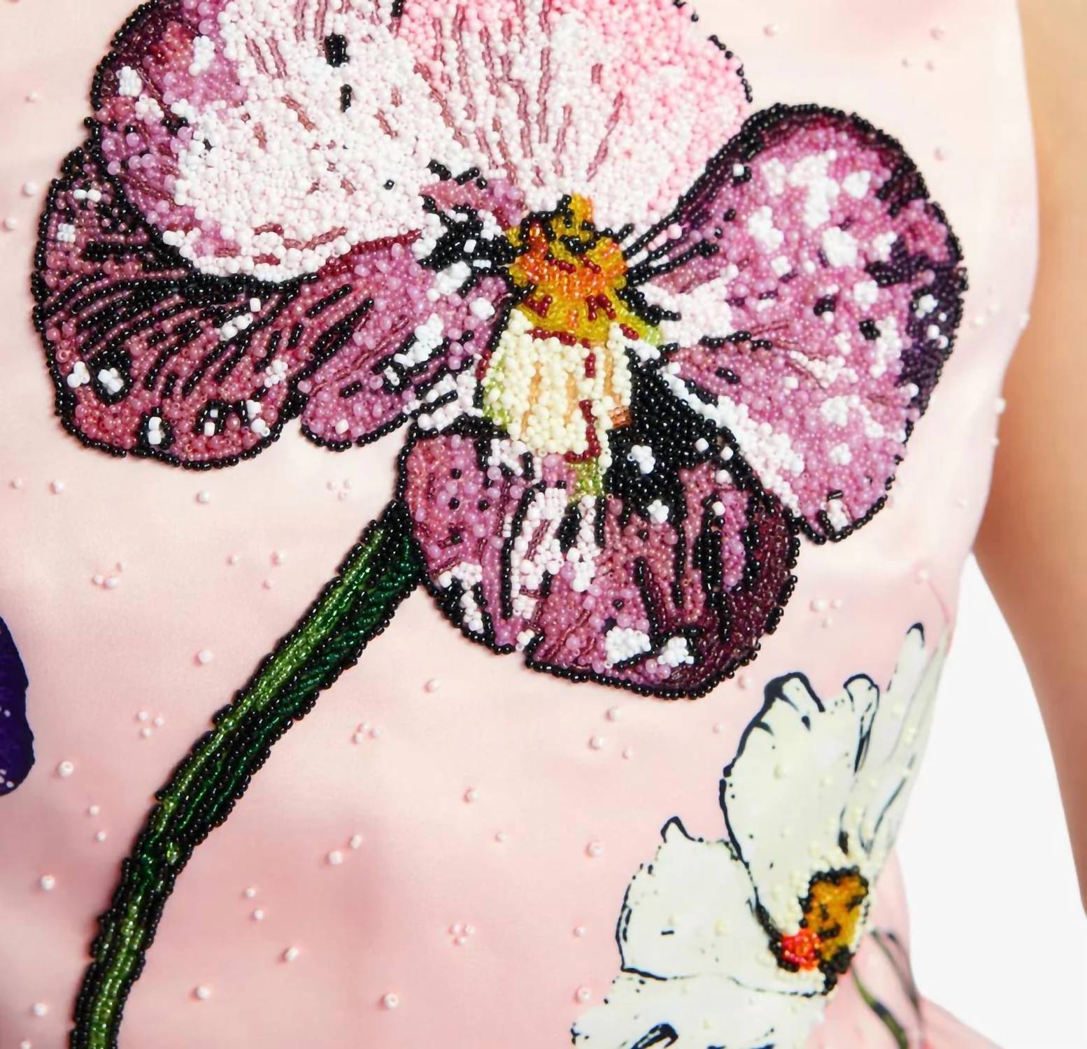 Leo Lin - Iris Embellished Top