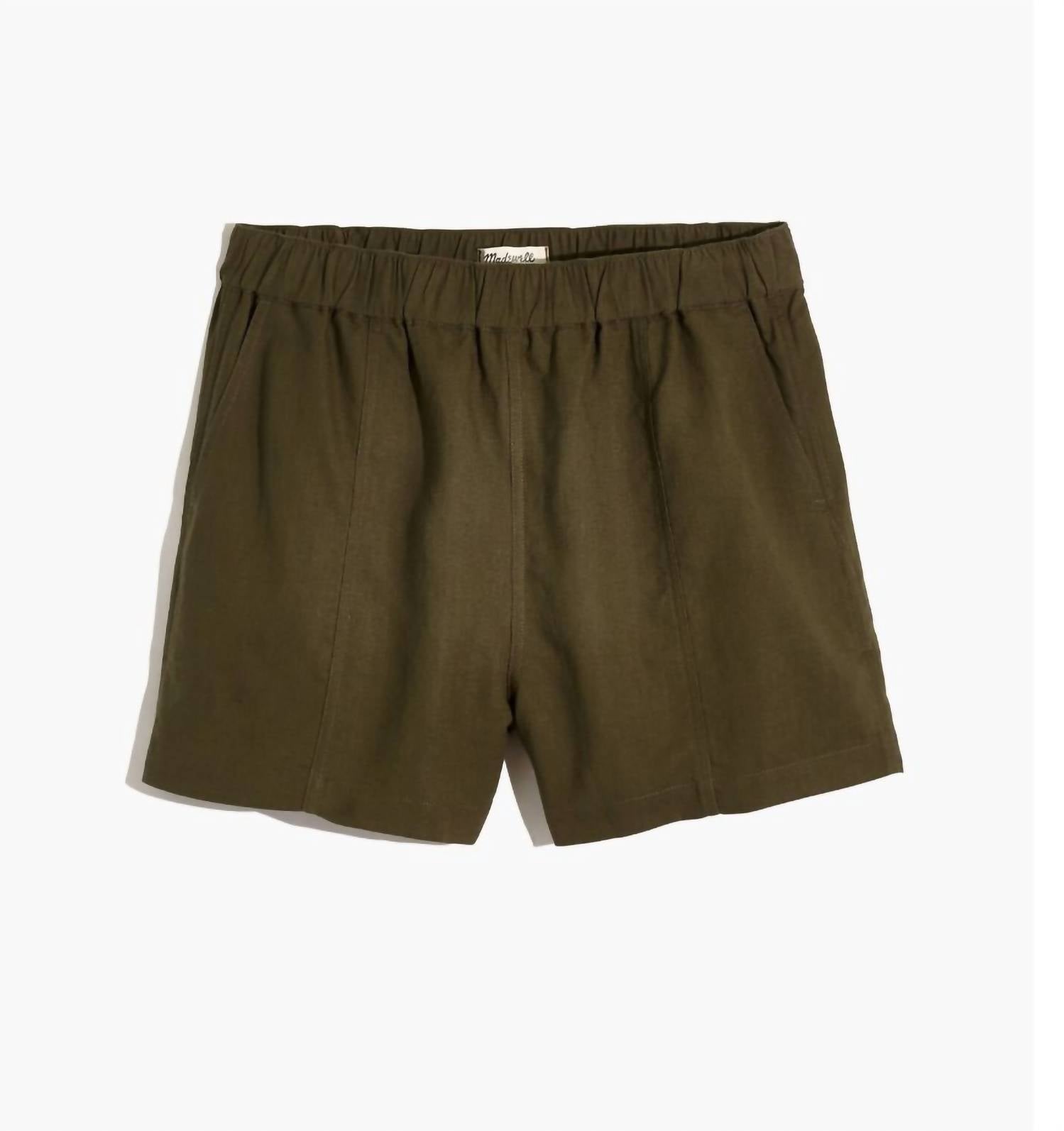 Madewell - Linen Blend Easy Pull On Shorts
