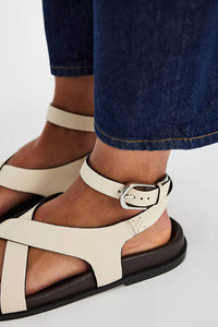 Free People - Women's Anya Crisscross Footbed Sandals