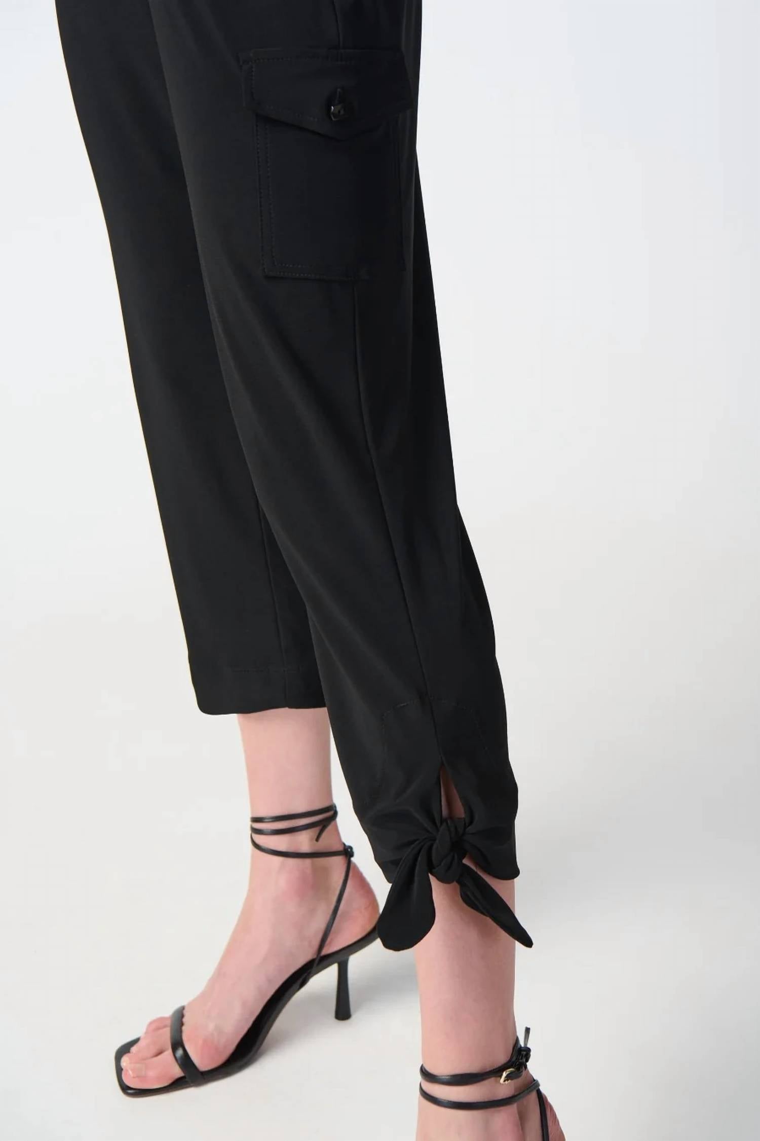 Joseph Ribkoff - Cargo Pockets Style Jogger Pants