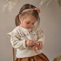 Elegant Baby - Rainy Day Loved Flutter Sleeve Pullover