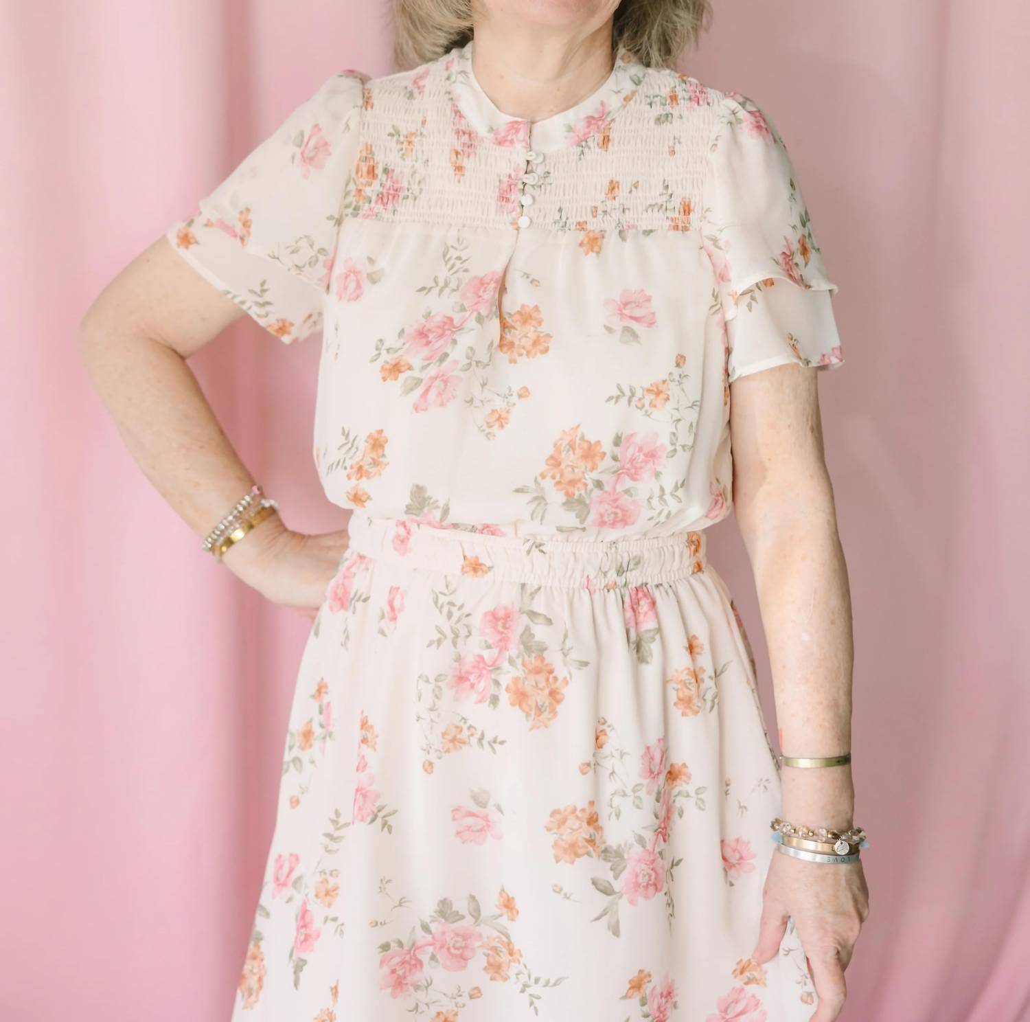 Lovestitch - Floral Mini Dress