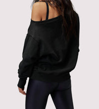 Spiritual Gangster - Vida Off Shoulder Sweatshirt