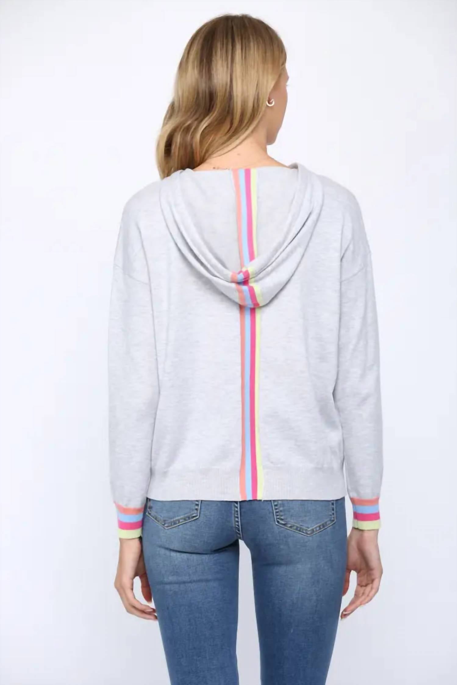 Fate - Sherbet Striped Hoodie