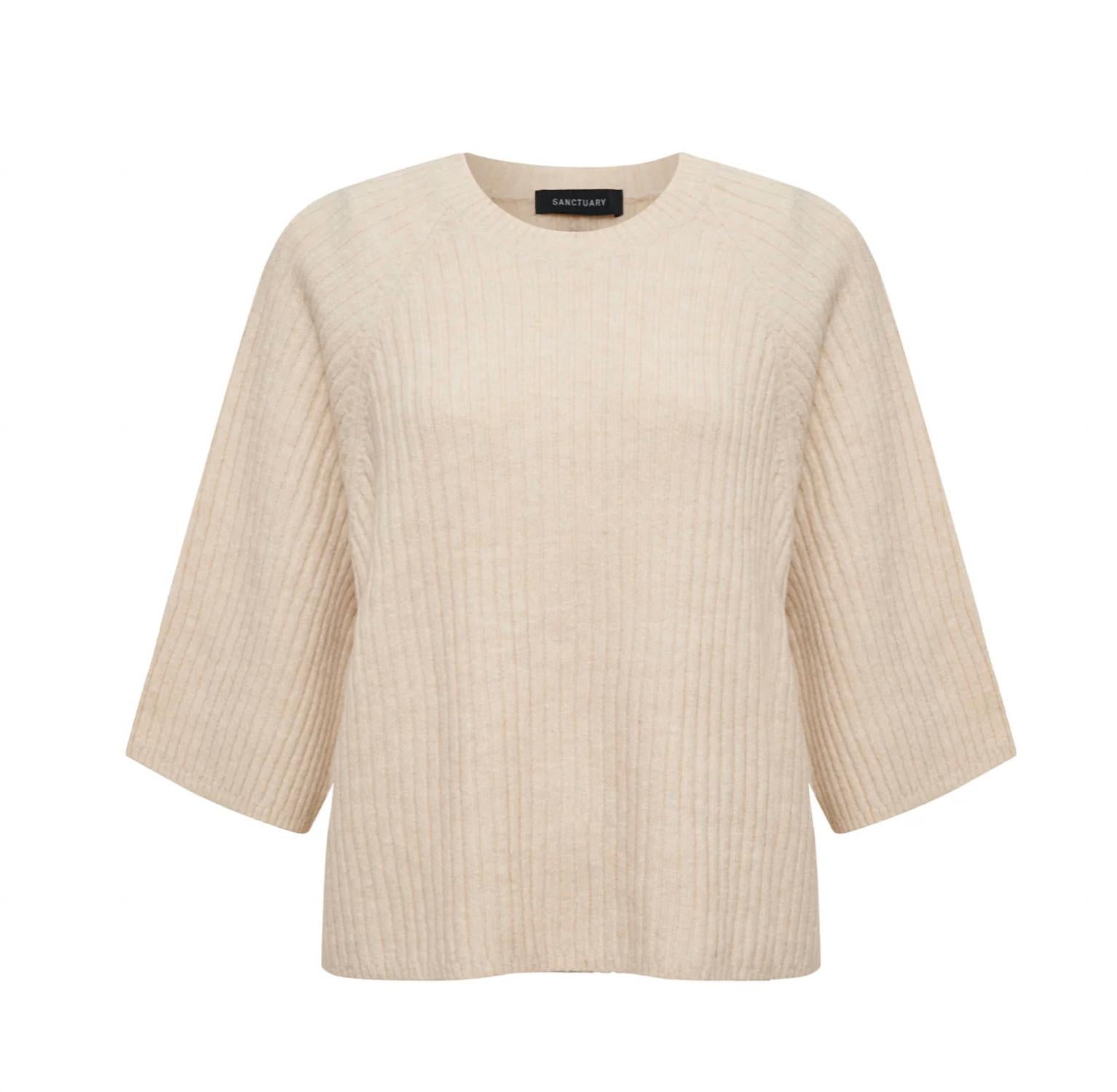 Sanctuary - Ribbed Sweater Tee