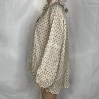 Lfdl - Women's Ruffled Long Sleeve Blouse