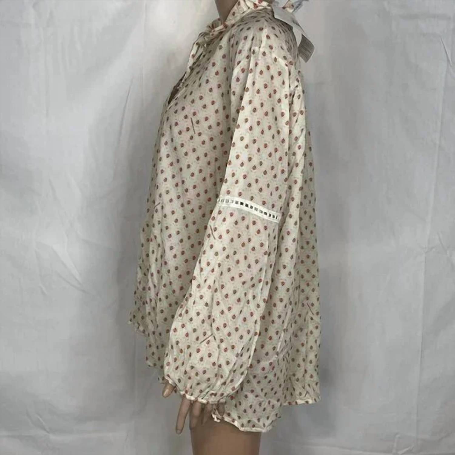 Lfdl - Women's Ruffled Long Sleeve Blouse