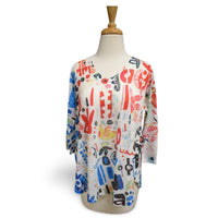 Inoah - Women's Lost Letters Top