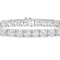 Diana M Jewels - Women's 7.50 Ct Lab Grown Diamond Tennis Bracelet - Elegant Plus