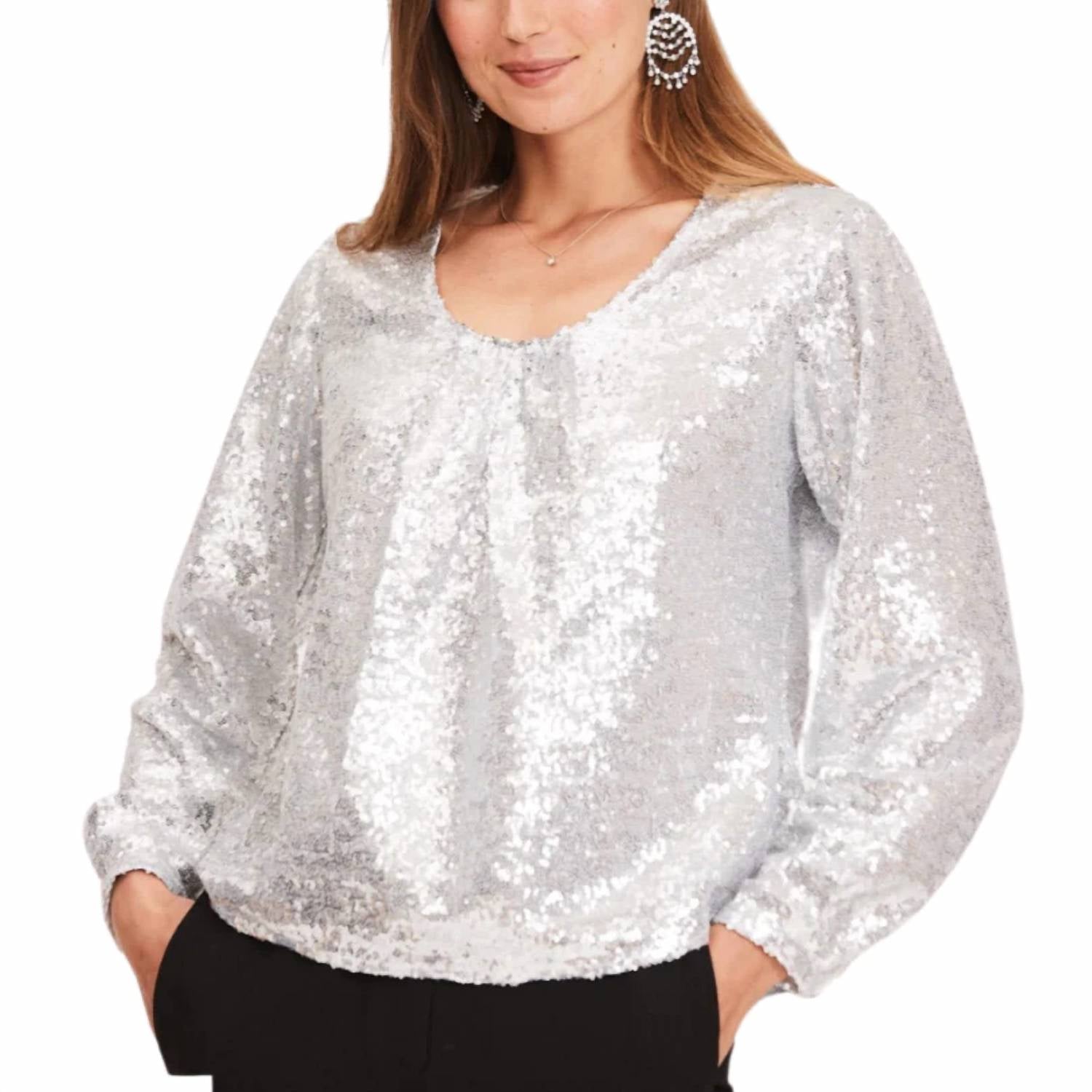 Tyler Boe - carter sequined topper