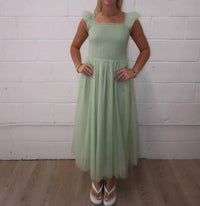 In-Loom - Dreamy Mesh Tulle Maxi Dress