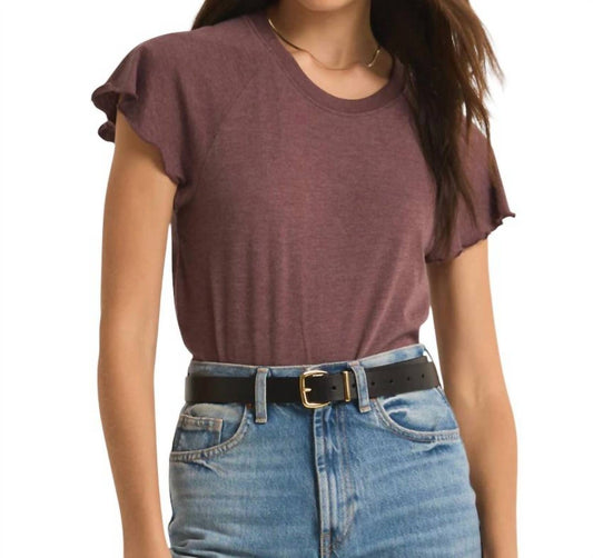 Z Supply - Womens Abby Flutter Tee