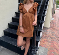 Papermoon - Fall Is Calling Ruffle Mini Dress