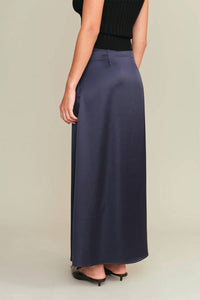 Deluc - Marcus Satin Long Slip Skirt