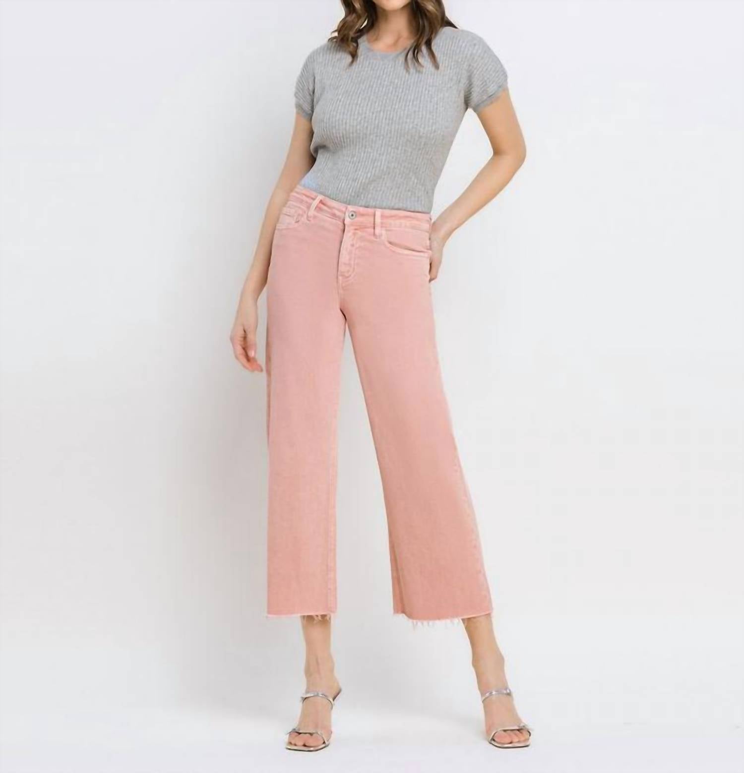 Vervet By Flying Monkey - Olivia Jeans Pink