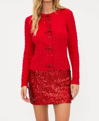 Beach Riot - Ally Cable-knit Cardigan