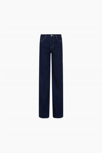 L'Agence Clayton High Rise Wide Leg Jeans in koval 1 - women's pants - view 4