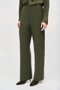 Joseph Ribkoff - High Waist Pull On Wide-leg Pants