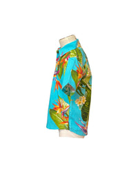 Coradorables - Boys Birds Of Paradise Shortsleeve "kalani" Aloha Shirt